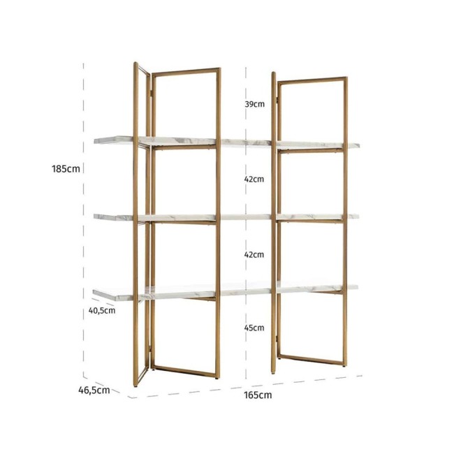 DISPLAY UNIT LAGRAND 3-SHELVES