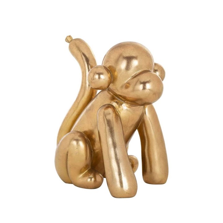Richmond Scultura Monkey oro alta 25 cm