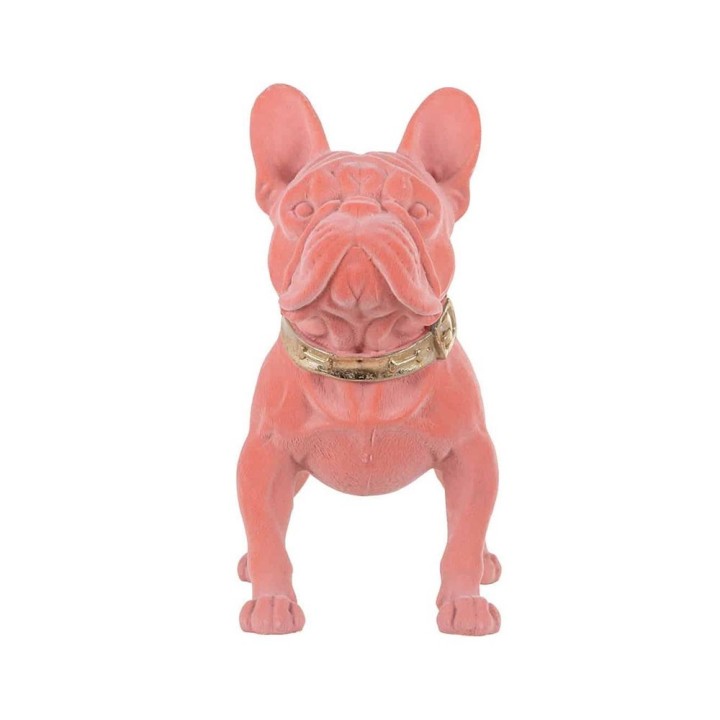 Richmond Scultura Dog Spike rosa