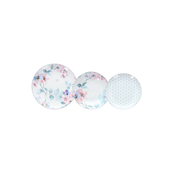 Tognana Servizio di piatti Moon Watercolor 18 pezzi