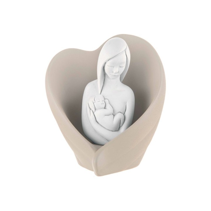Bongelli Preziosi Bomboniera cuore Maternità 9 cm