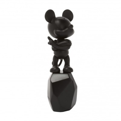 MICKEY ROCK BY ARIK LEVY MATT BLACK 18 CM