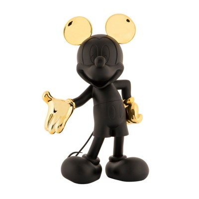 MICKEY WELCOME BICOLORE BLACK AND GOLD 30 CM