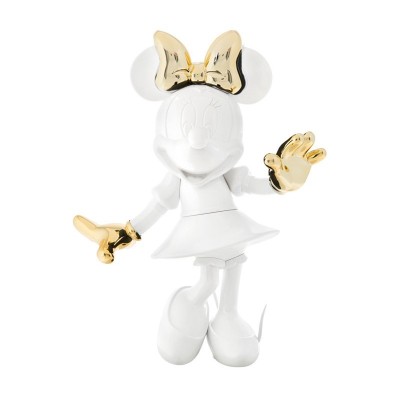 MINNIE WELCOME WHITE AND GOLD 31 CM