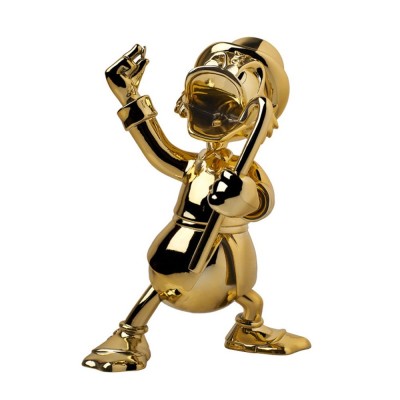 UNCLE SCROOGE CHRMED GOLD 27 CM
