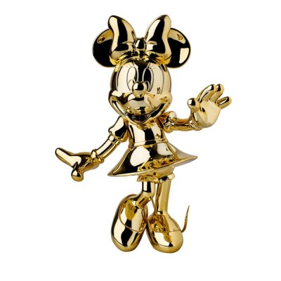 MINNIE WELCOME CHROMED GOLD 31 CM