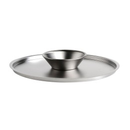 KnIndustrie Coperchio universale 2Lid in acciaio Ø 24 cm