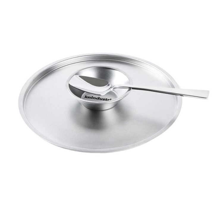 KnIndustrie Coperchio universale 2Lid in acciaio Ø 24 cm