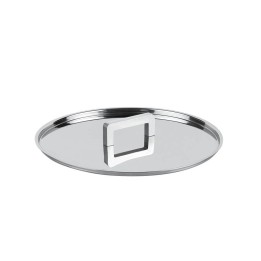 KnIndustrie Coperchio Norma in acciaio inox Ø 16 cm