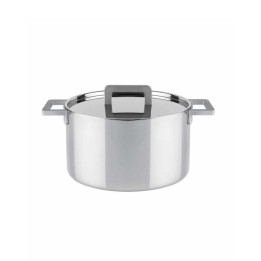 KnIndustrie Casseruola Norma in acciaio tri-metallo Ø 24 cm