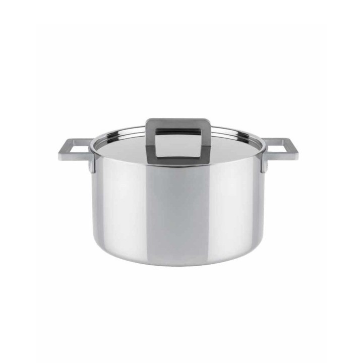 KnIndustrie Casseruola Norma in acciaio tri-metallo Ø 24 cm