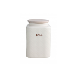 Brandani Barattolo Sale con tappo in bambù 1 kg