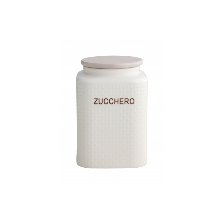 Brandani Barattolo Zucchero con tappo in bambù 1 kg