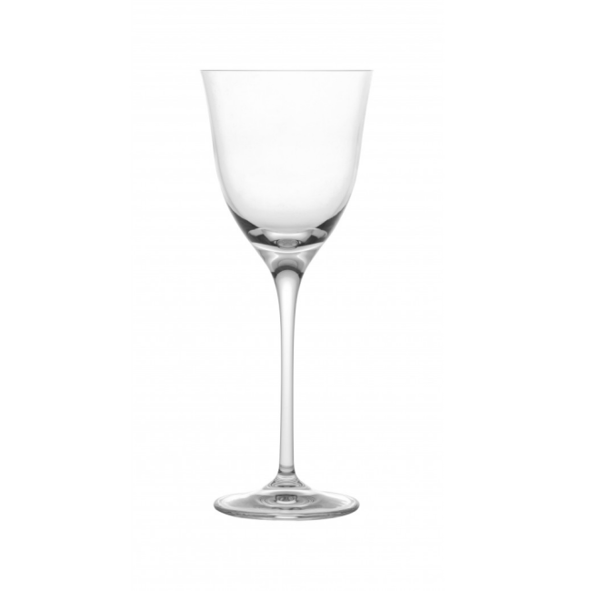 SET 6 CALICI CAREZZA CRYSTAL GLASS