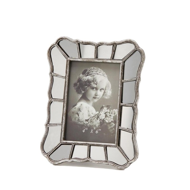 EDG Cornice Epoque argento anticato 23 × 18 cm