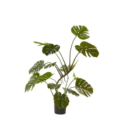 Enzo De Gasperi pianta artificiale Monstera con vaso H128cm