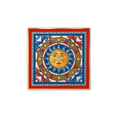 VASSOIO GOURMET QUADRO 11X11 - SOLE MIO