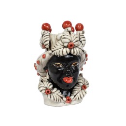 Verus Ceramiche Testa di Moro Demetra donna volto nero