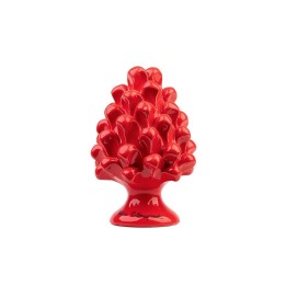 Verus Ceramiche Pigna rossa alta 20 cm