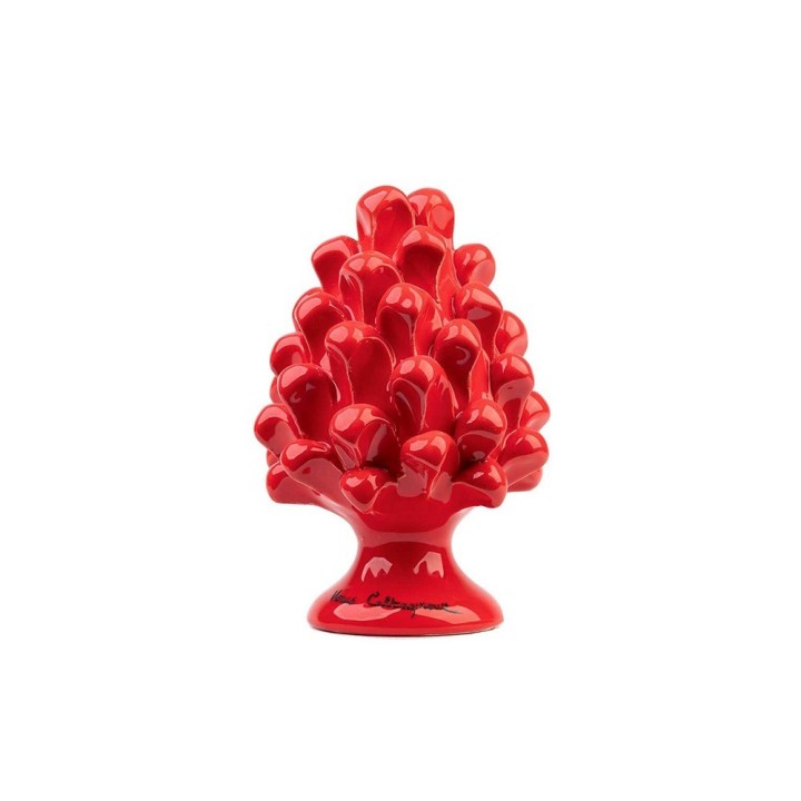 Verus Ceramiche Pigna rossa alta 20 cm