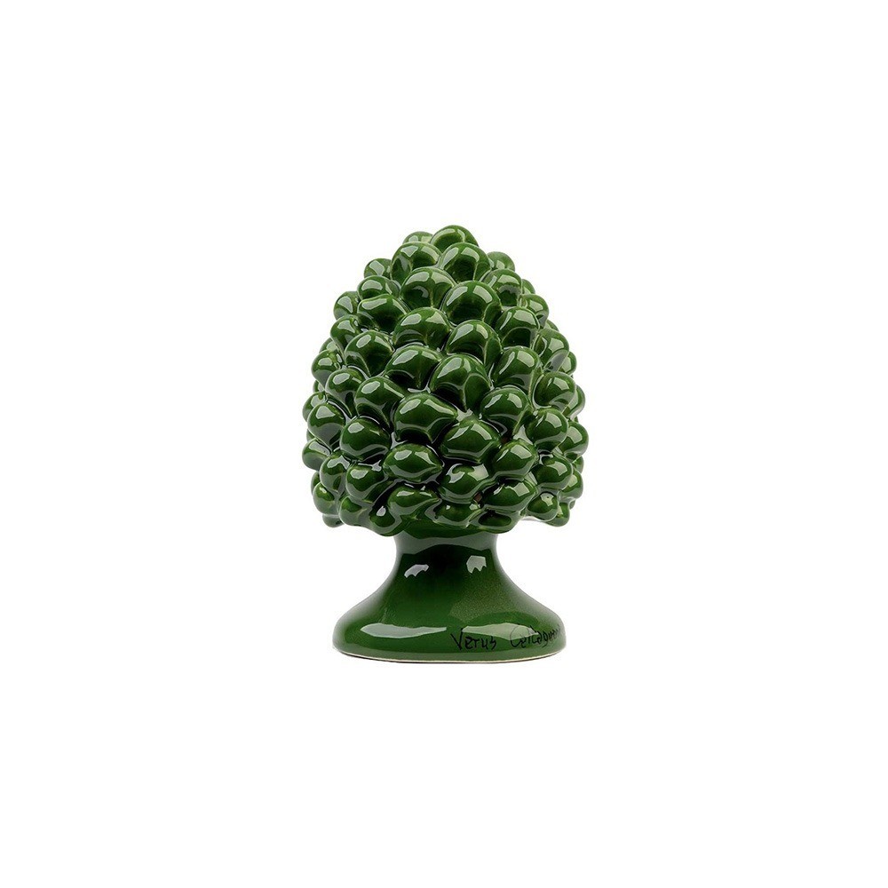 Verus Ceramiche pigna verde foglia H15cm - Candida Celiento