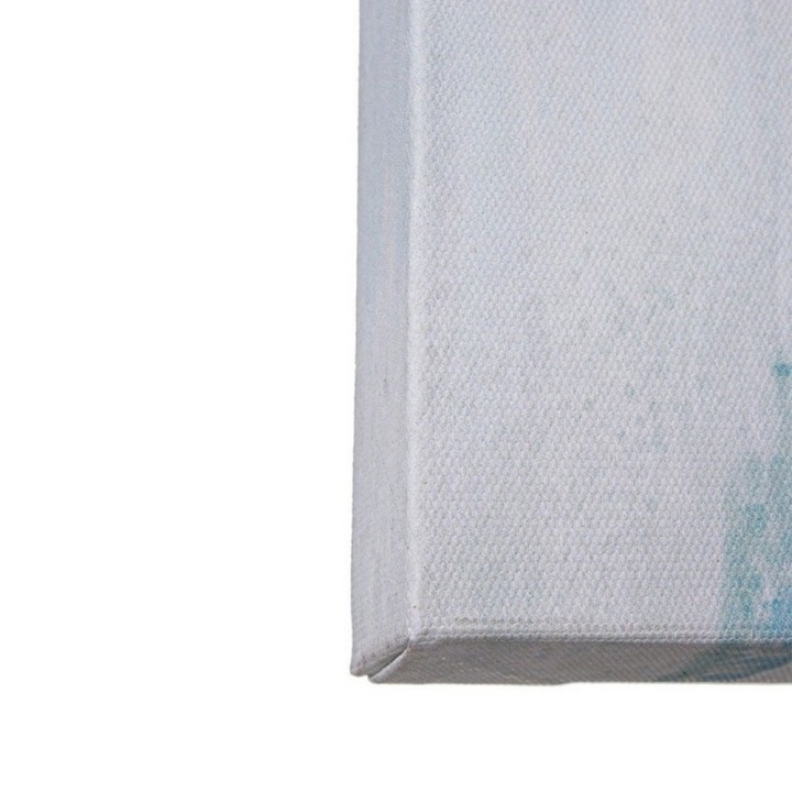 Bizzotto Quadro Village astratto blu e oro 120 × 90 cm