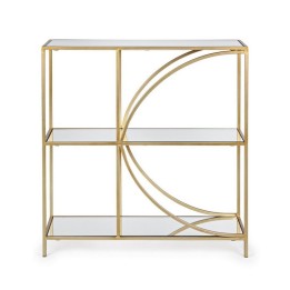 Bizzotto Libreria bassa Elenor a 3 ripiani 81 × 31 cm