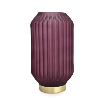 Enzo De Gasperi lampada Bright bordeaux grande H26cm