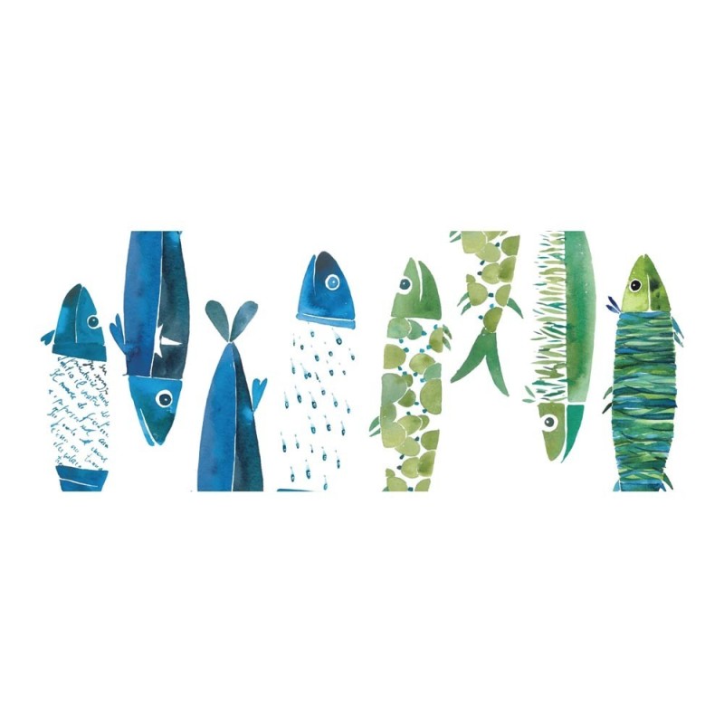Runner Tavola 50x150 cm Lino Aequor The NapKing...