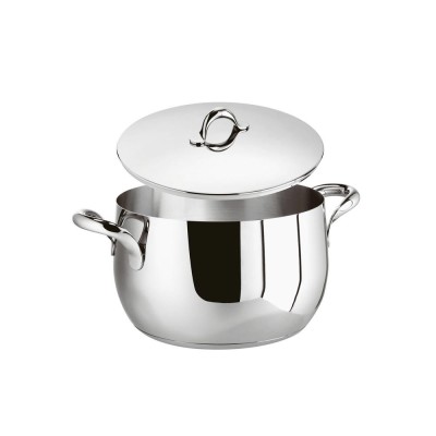 Casseruola Alta 2 M Cm 20 C/Cop Kikka Inox