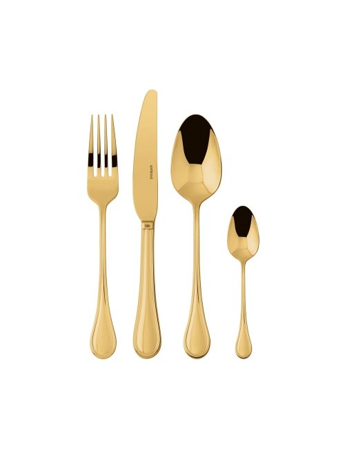 SET 24 POSATE ROYAL PVD GOLD