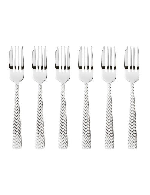 SET 6 FORCHETTINE DOLCE CORTINA INOX