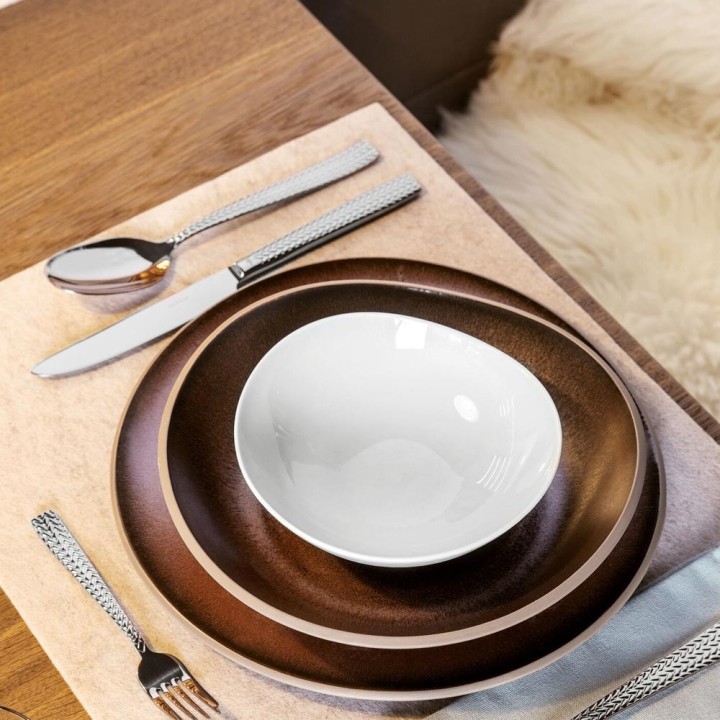 Sambonet Set di 6 forchettine Cortina in acciaio inox