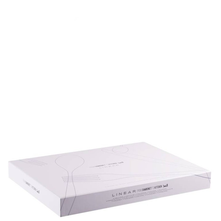 Sambonet Set di 24 posate Linear in acciaio inox