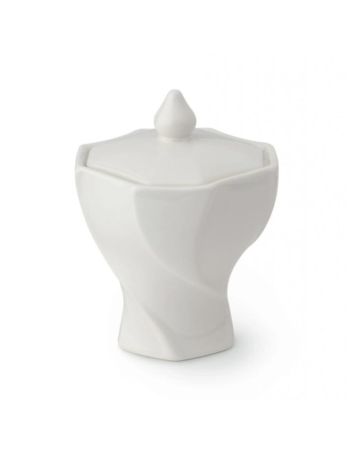 CONTENITORE PORC.BIANCA TORCHON 10X13CM