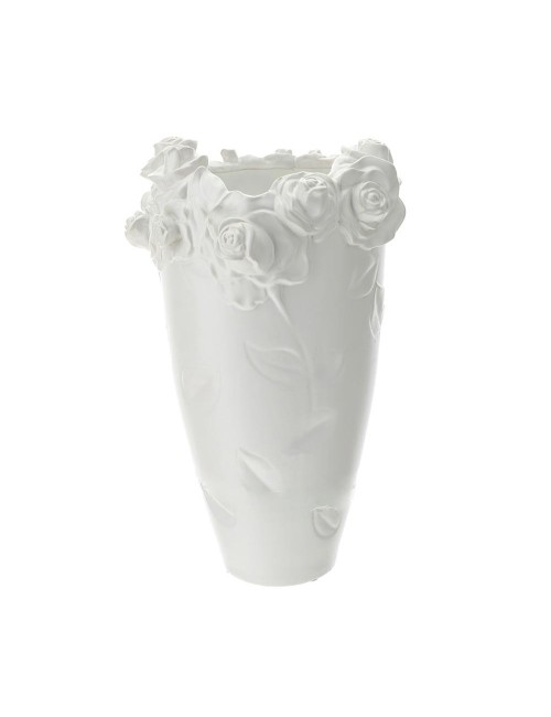 VASO SCULTURA ROSE GRES DIA.35X51CM