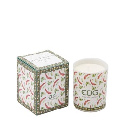 EDG Candela profumata Decal al pepe nero alta 10 cm