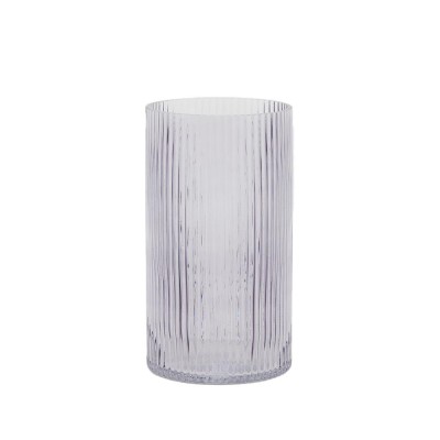 Vaso Bright Lavanda in Vetro H28 D15,6 cm - Enzo De...