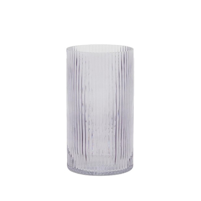 Vaso Bright Lavanda in Vetro H28 D15,6 cm - Enzo De Gasperi (EDG)