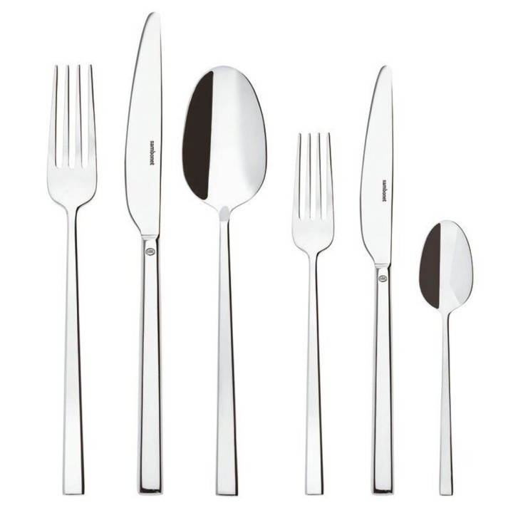 Sambonet Set di 36 posate Rock in acciaio inox per 6 persone