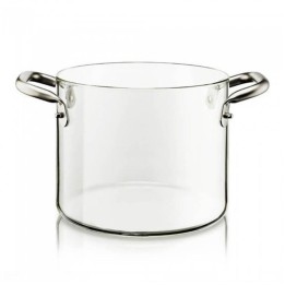 KnIndustrie Pentola in vetro borosilicato KnPro Ø 24 cm