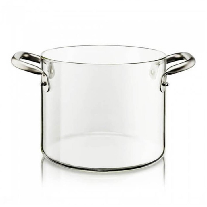 KnIndustrie Pentola in vetro borosilicato KnPro Ø 24 cm
