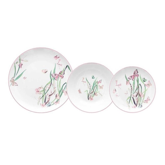 SERV. TAVOLA 18 PZ  MOON BUTTERFLY BALL