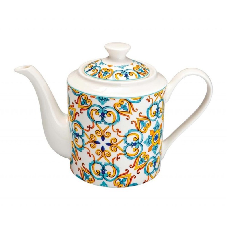 Teiera Medicea Brandani in Pregiata Porcellana New Bone China - 1 Litro