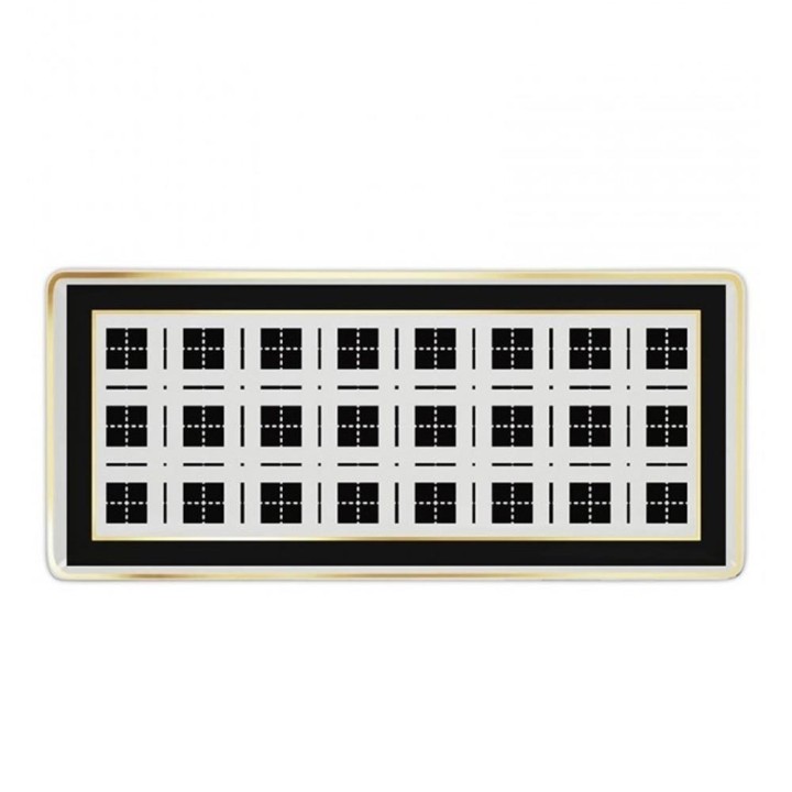Baci Milano Vassoio gourmet rettangolare Optical 29 × 10 cm