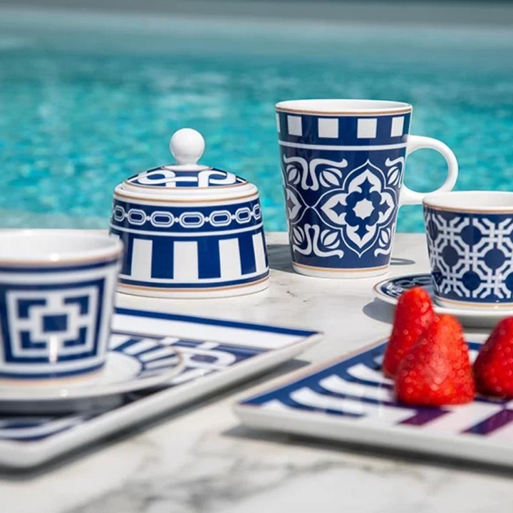 Baci Milano Mug Infinity in porcellana alta 10,2 cm