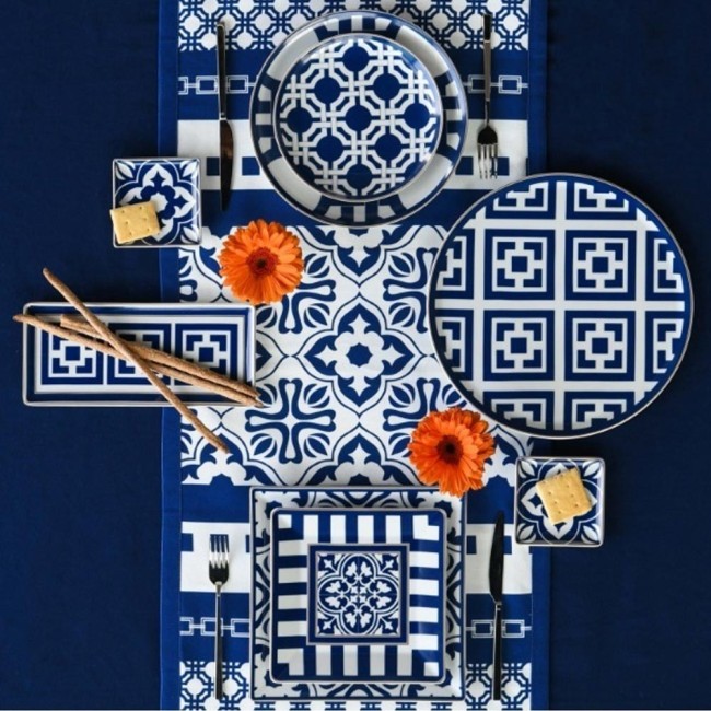 PIATTO GOURMET MIDI 21,5X21,5 - INFINITY