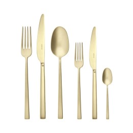 Sambonet Set di 36 posate Rock PVD Champagne Antique