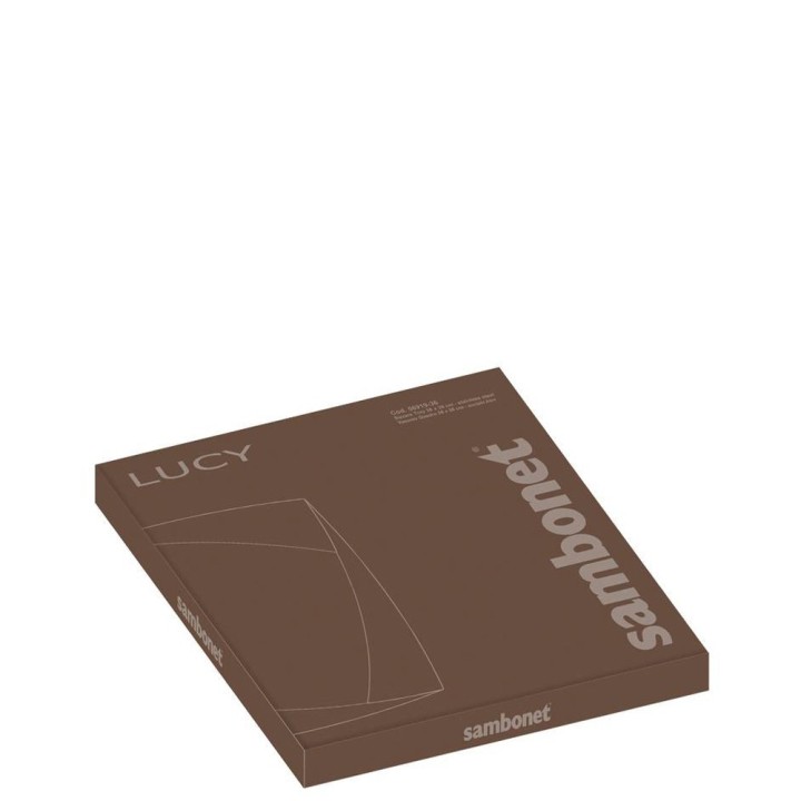 Sambonet Vassoio quadrato Lucy in acciaio inox 36 × 36 cm