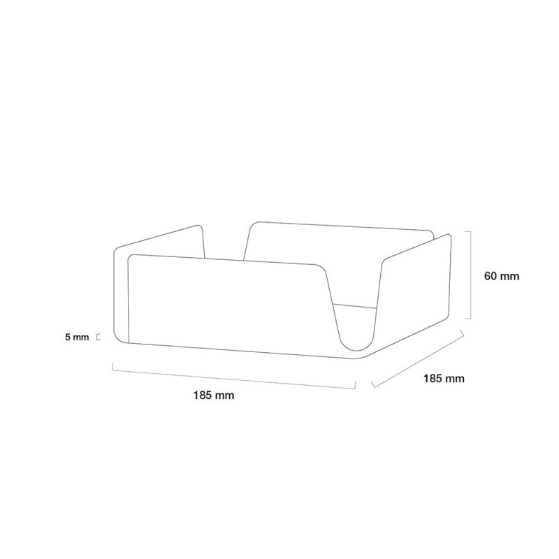 Vesta Portatovaglioli Grande Like Water misure
